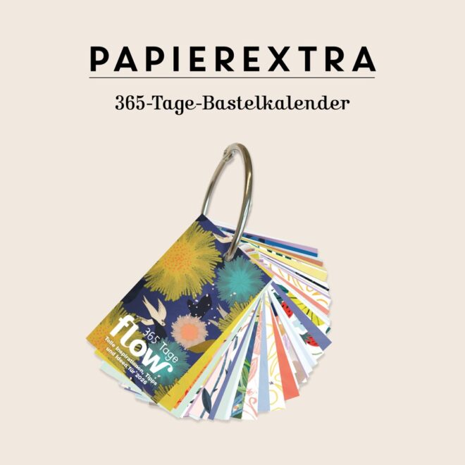 Flow Papierextras Bastelkalender 2026