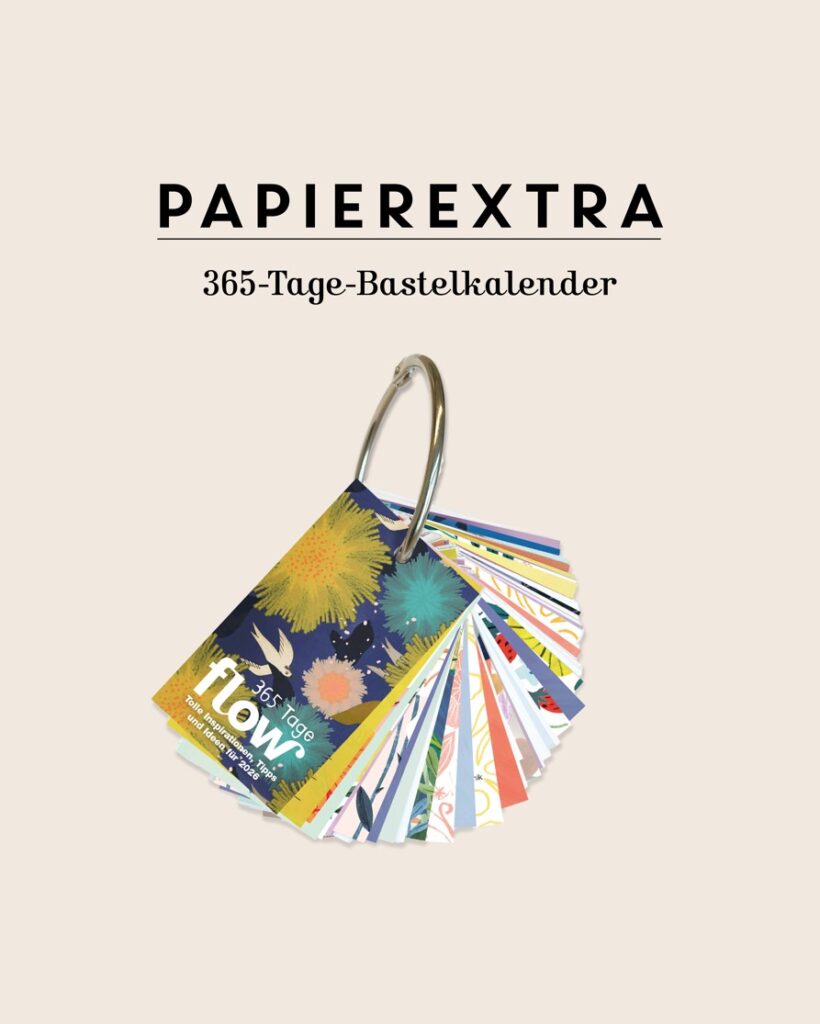 Flow Papierextras Bastelkalender 2026