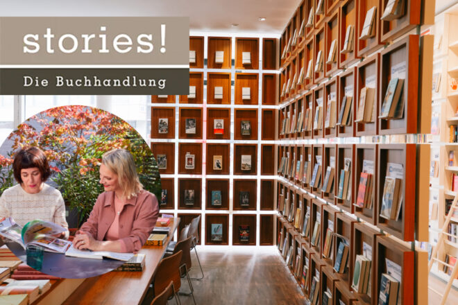 Flow zu Gast im Buchladen "stories!" in Hamburg