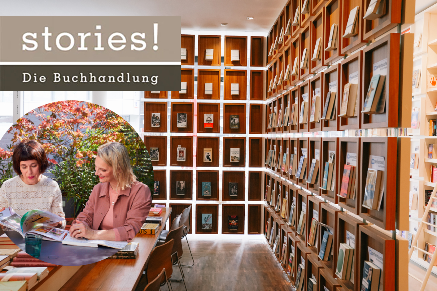 Flow zu Gast im Buchladen "stories!" in Hamburg